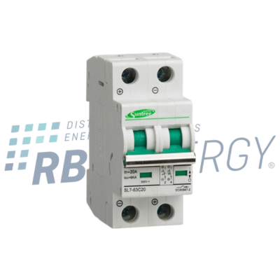 DC Circuit Breaker SL7 2P 550VDC